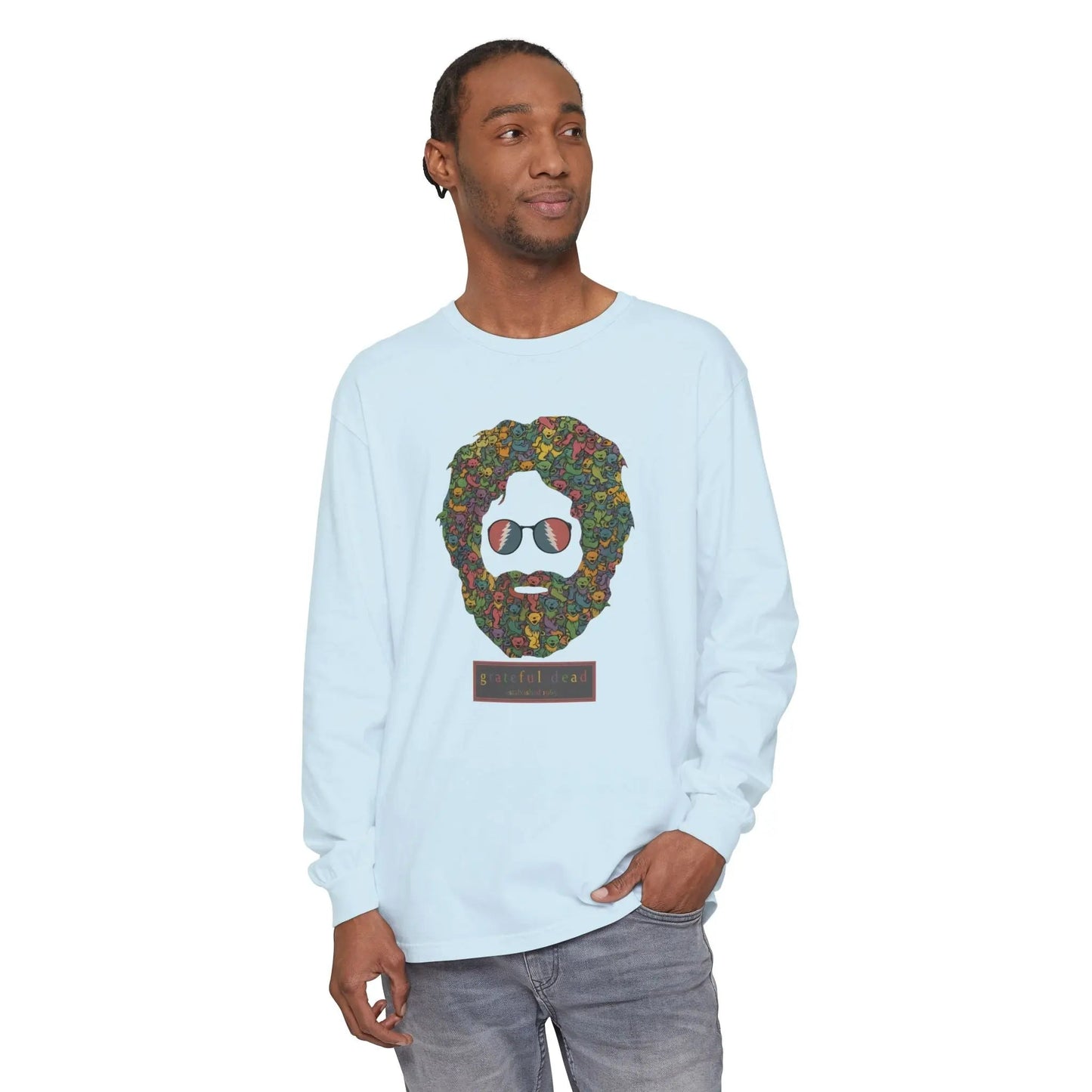 Dancing Bears Jerry Vineyard Collection Garment-Dyed Long Sleeve T-Shirt