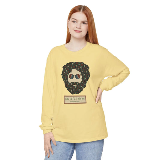 Skulls & Roses Jerry Vineyard Collection Garment-Dyed Long Sleeve T-Shirt