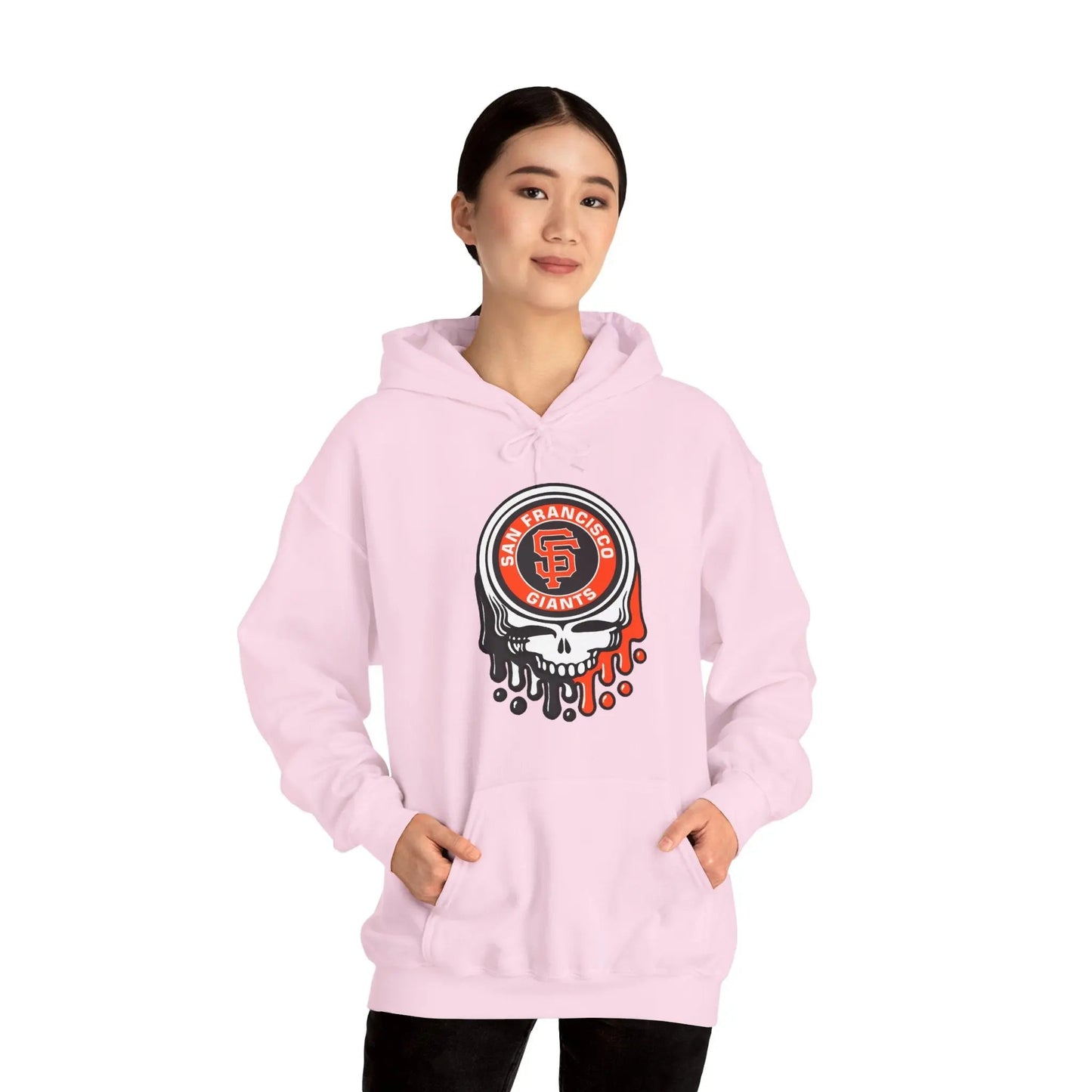San Francisco Giants Logo Dripping Stealie Hoodie