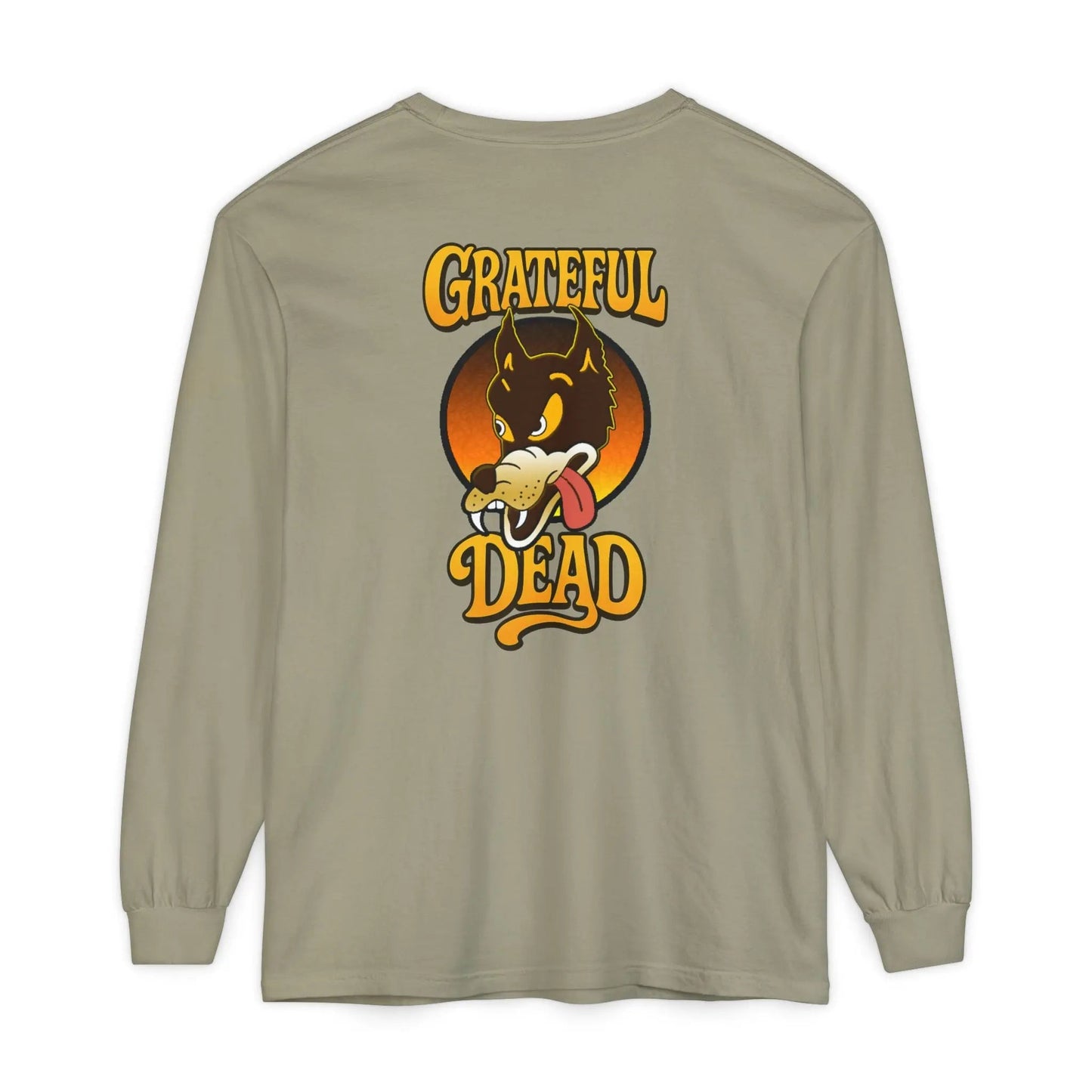 The Wolf Vineyard Collection Garment-Dyed Two-Sided Long Sleeve