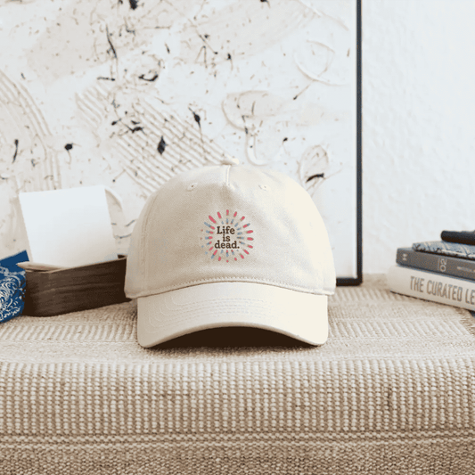 Life is DeadTieDye Sunburst Dad Hat - Smokin Resin Company