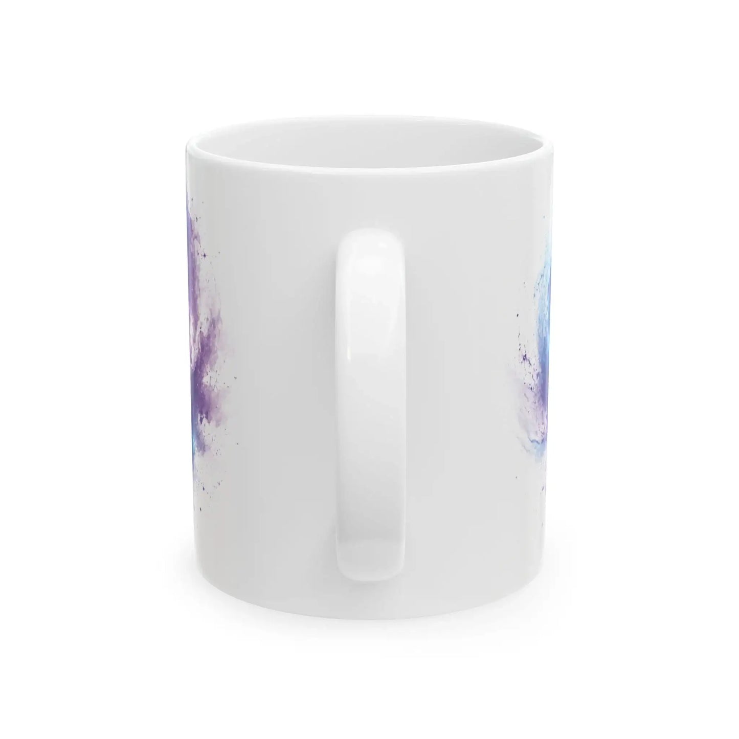 Purple Flower of Life Ceramic Mug