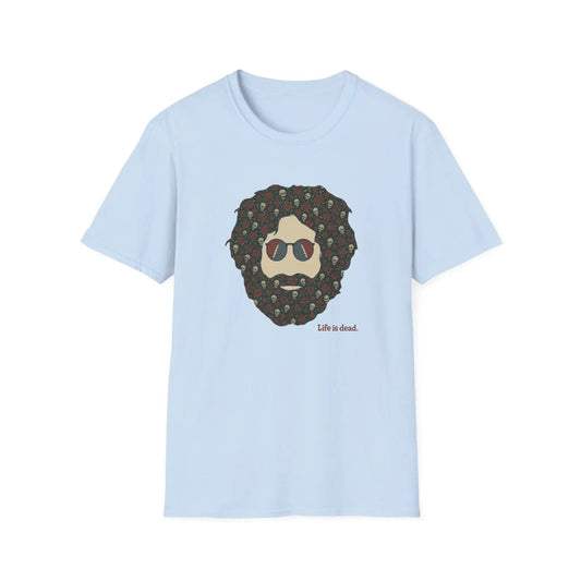Skull & Roses Jerry Life is Dead T-Shirt