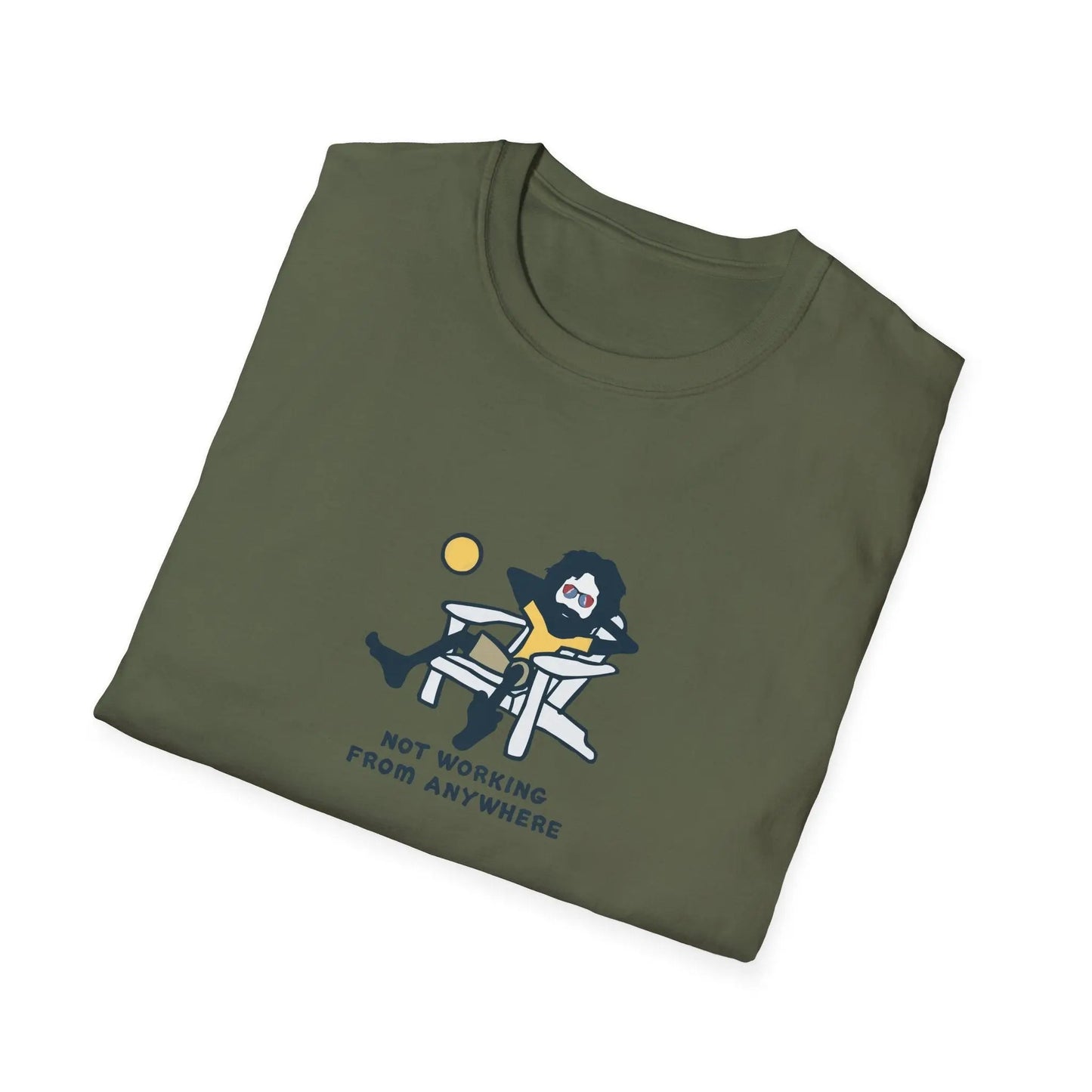 Life is DeadJerry's Not Working from Anywhere T-Shirt