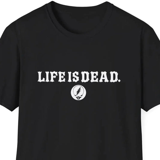 Shreddin' Jerry - Life is DeadTwo-Sided Print T-Shirt