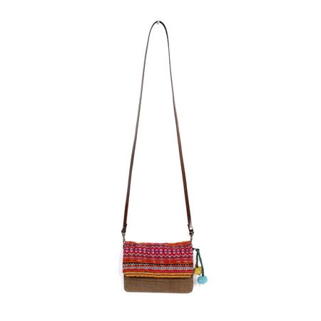 Fernanda Embroidered Convertible Crossbody | Clutch Bag - Thailand