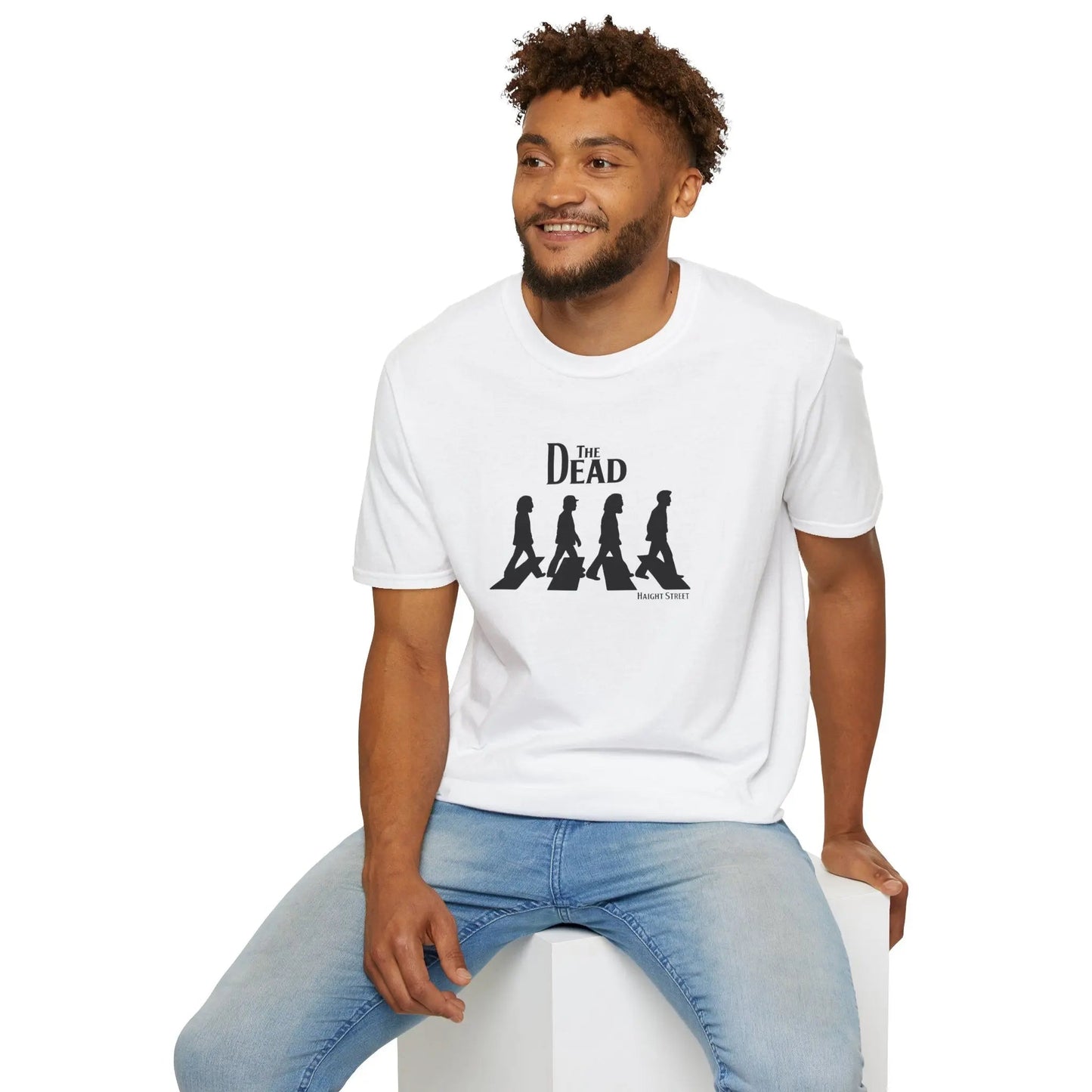 "Jerry Road" Haight Street Crosswalk Silhouettes T-Shirt