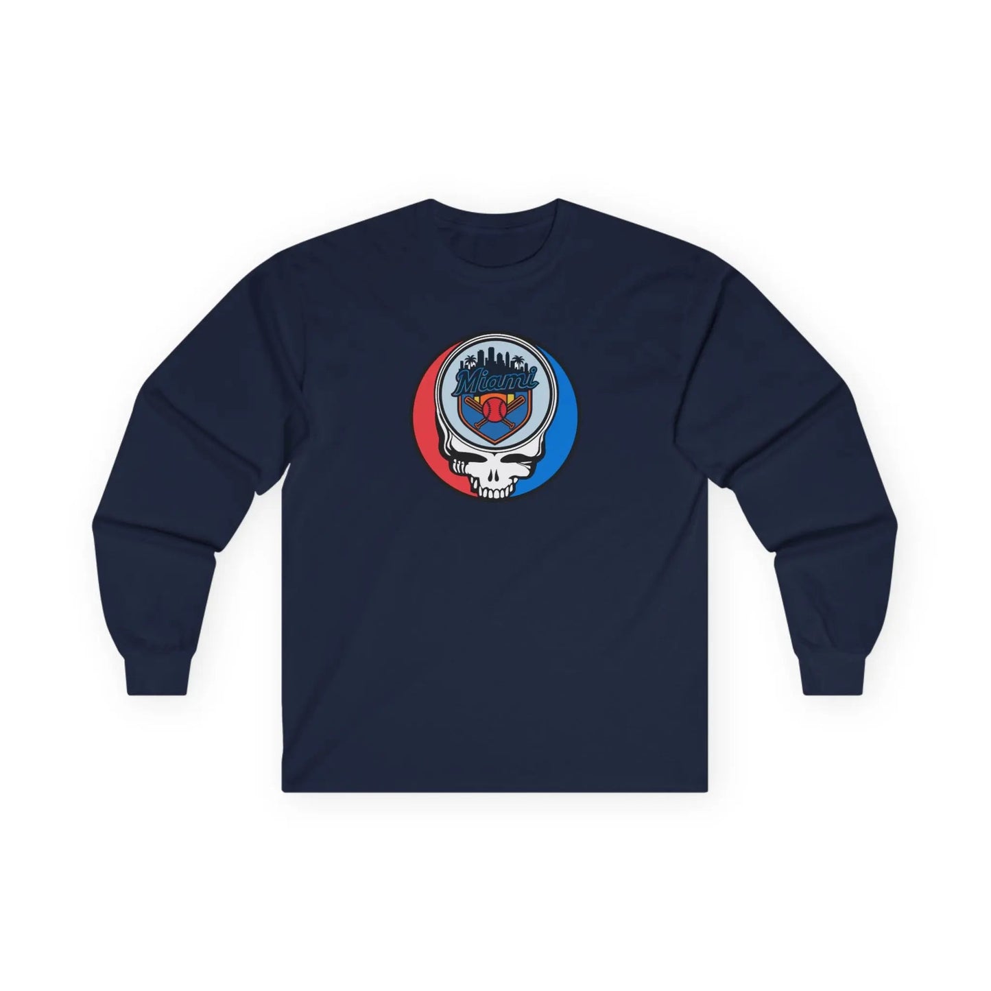 Miami Marlins Original StealieLong Sleeve T-Shirt