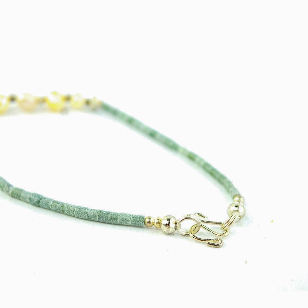 Freshwater Pearl & Semi-Precious Stone Bracelet Fair Trade - Thailand