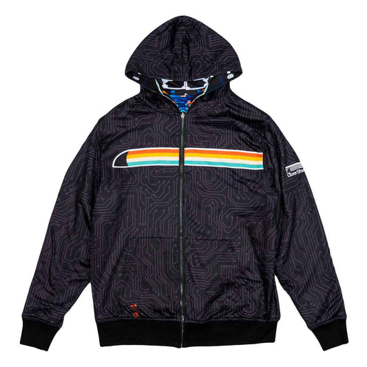 Lazer Shark Circuit Reversible Hoodie