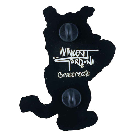 Vincent Gordon Dead Cats Yellow Cat Pin