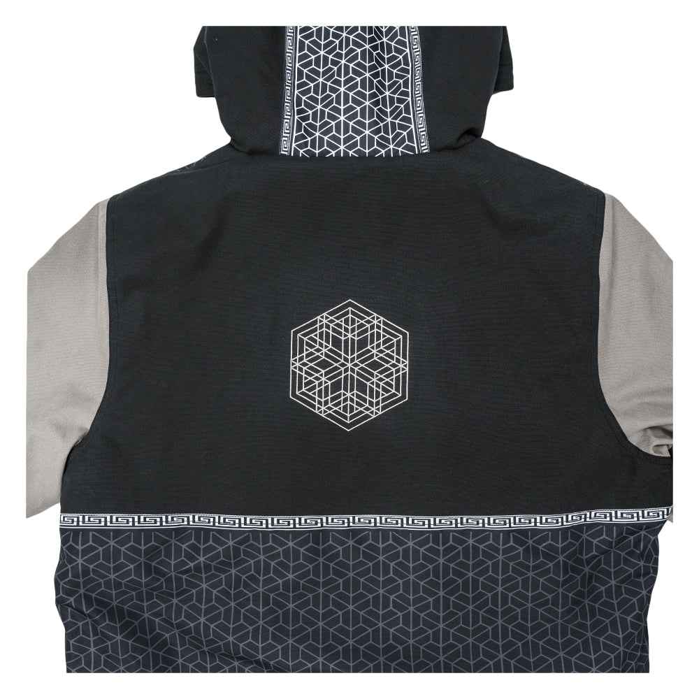Isomatrix Black Sherpa Parka Jacket