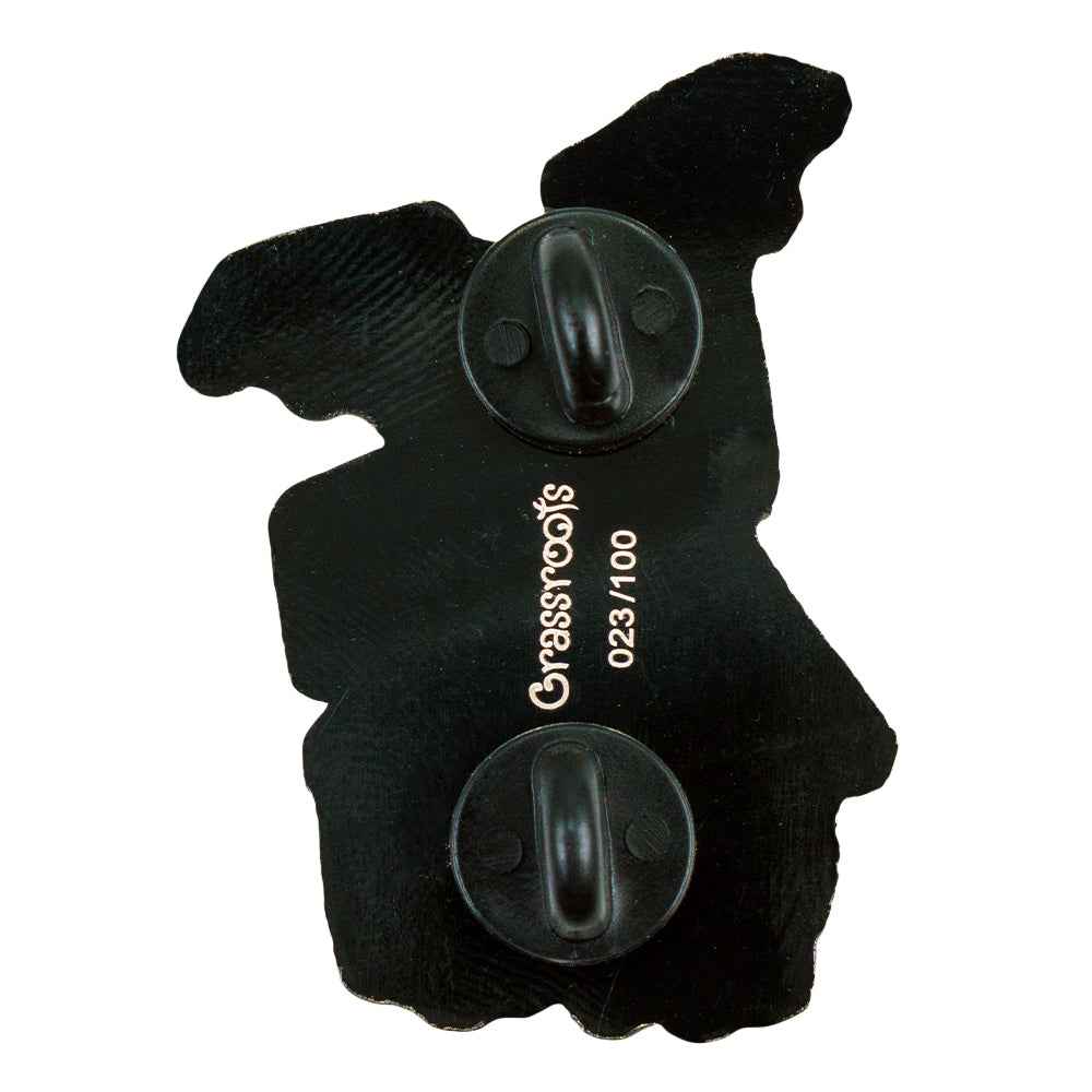 Bat House Purple Pin