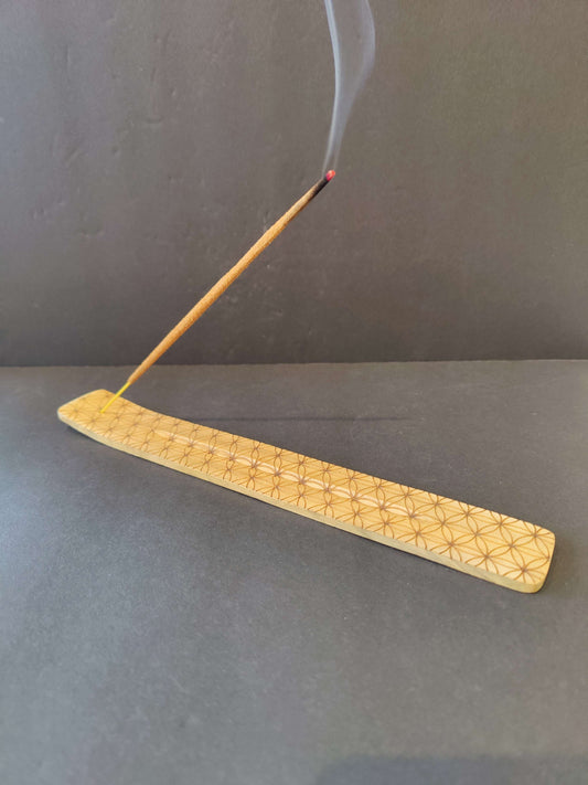 Wood Printed Incense Burner - Smokin Resin Company