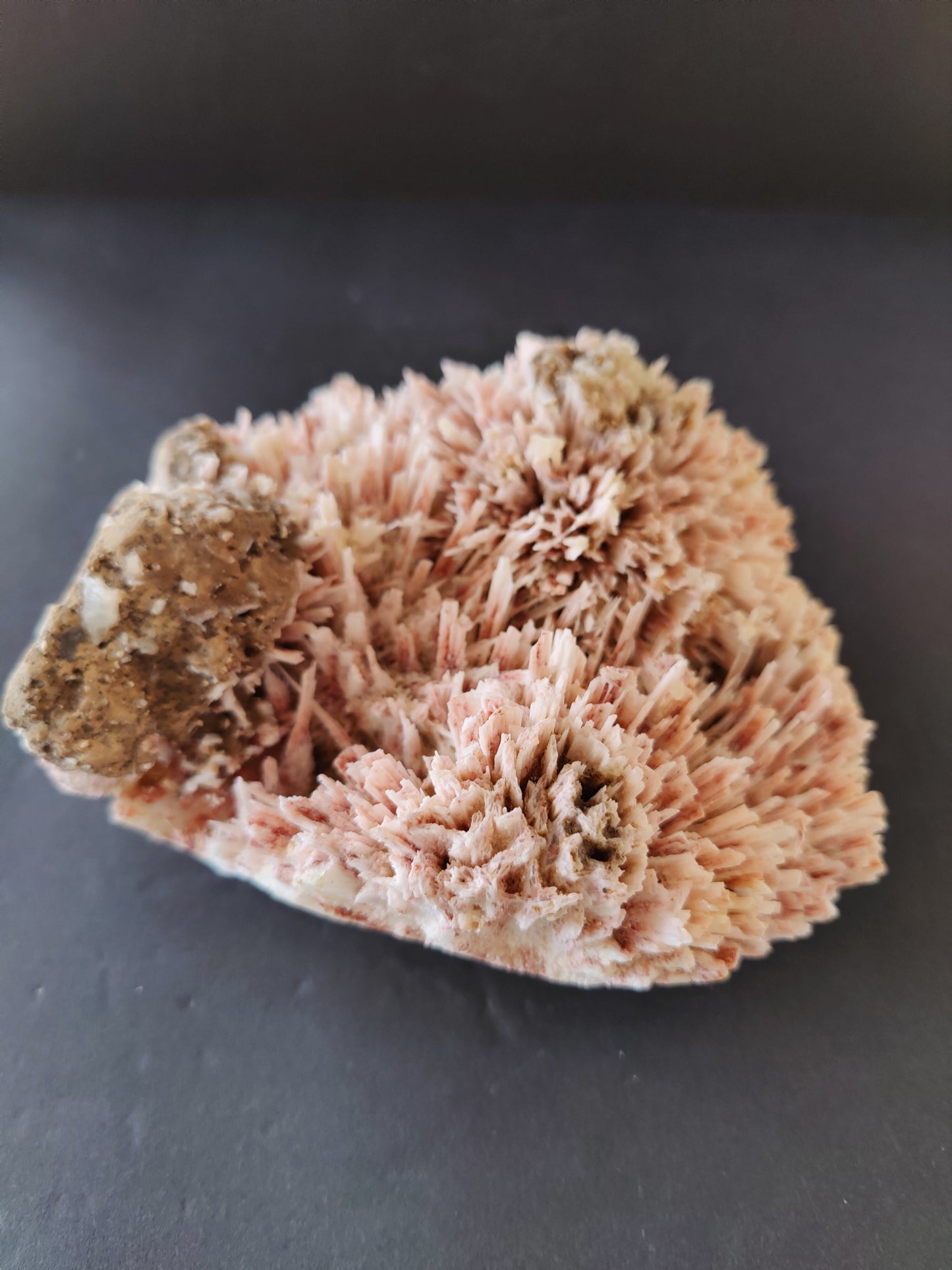 Red Mordenite with Stilbite Specimen 1,425g