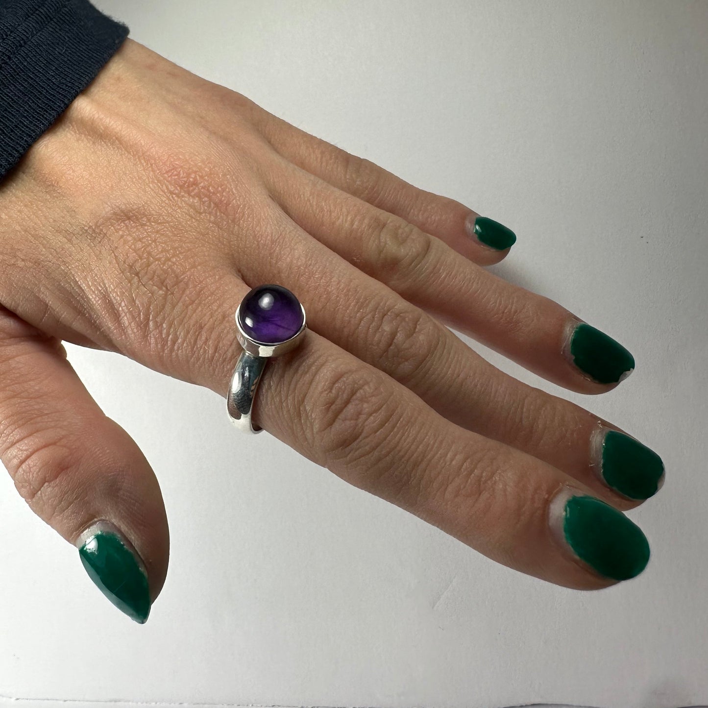 Amethyst Ring - Size 8.5