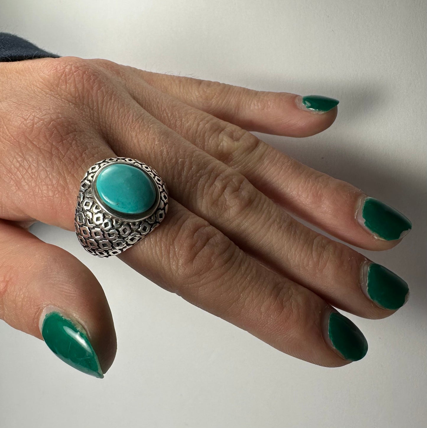 Turquoise Ring - Size 8