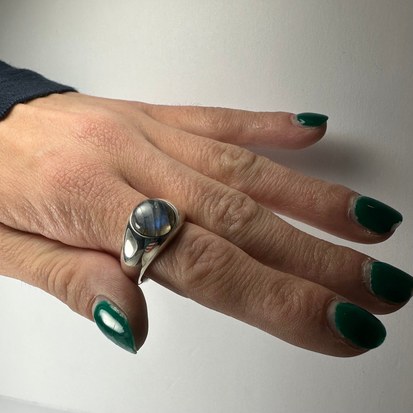Labradorite Ring - Size 8.5
