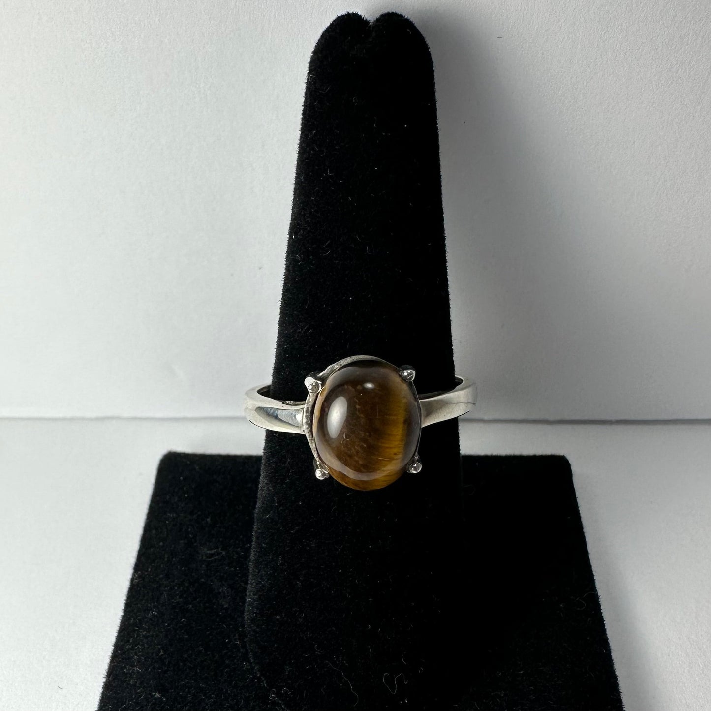 Tiger Eye Ring - Size 11