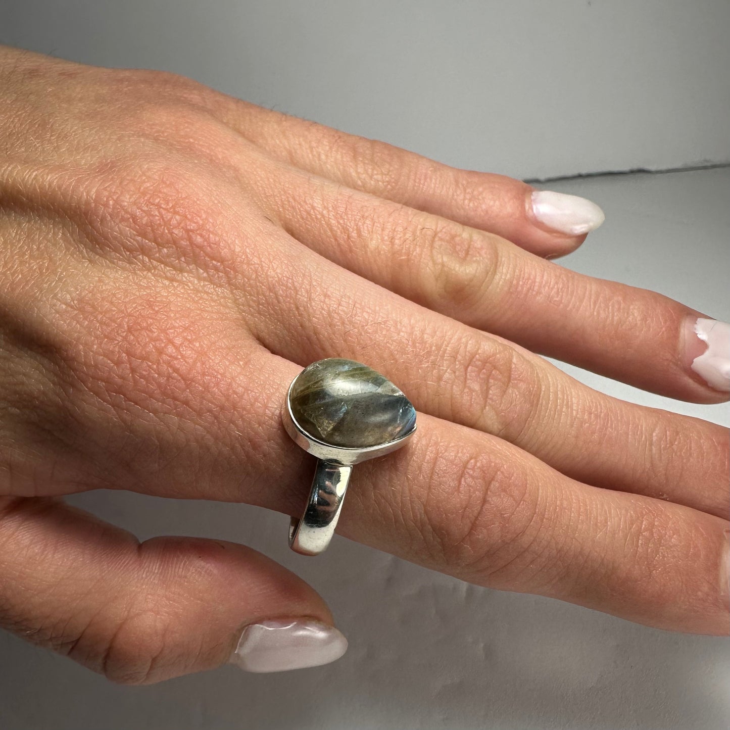 Labradorite Ring - Size 9