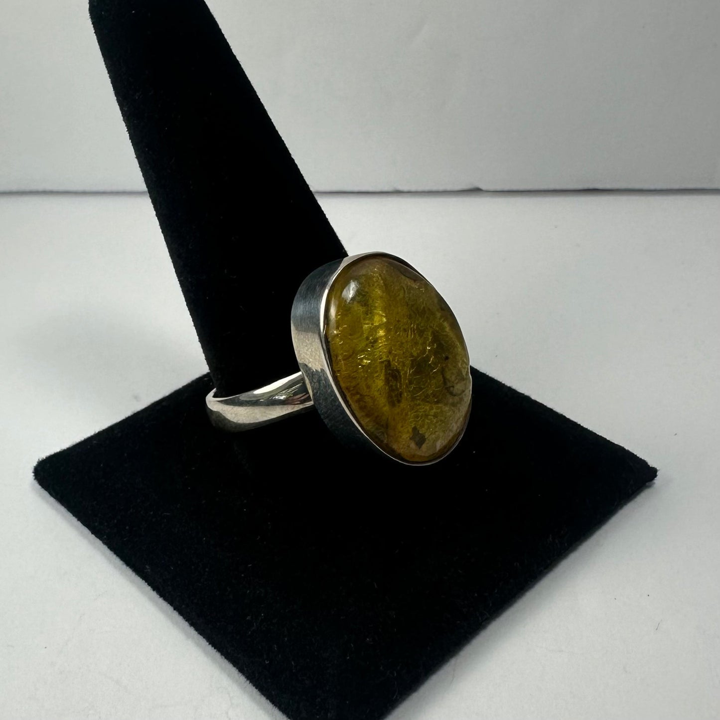 Amber Ring - Size 14