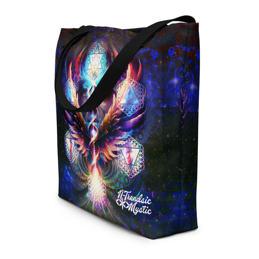 Essence of the ALL-Over Print | Large Mystic Tote Bag
