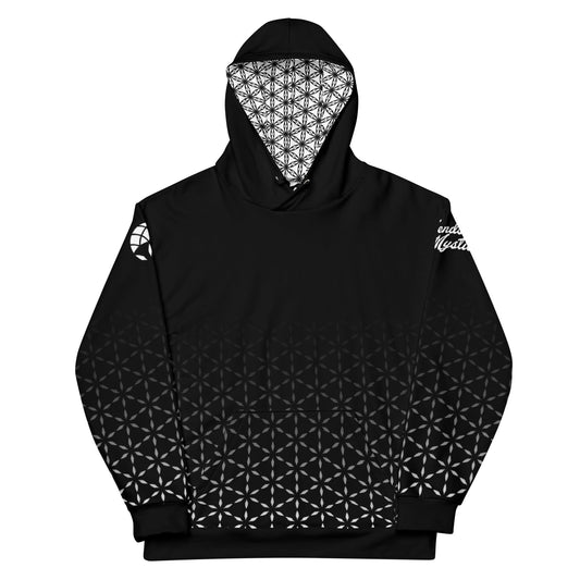 Great Skots | Unisex Cosmic Plaid Sacred Geometry Hoodie