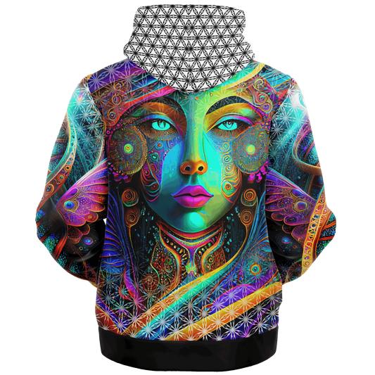 Euphonic Restoration - Sacred Heart Microfleece Zip Hoodie