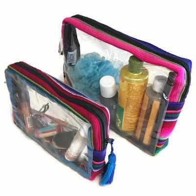 Hacienda Transparent Toiletry Travel Bag - Guatemala