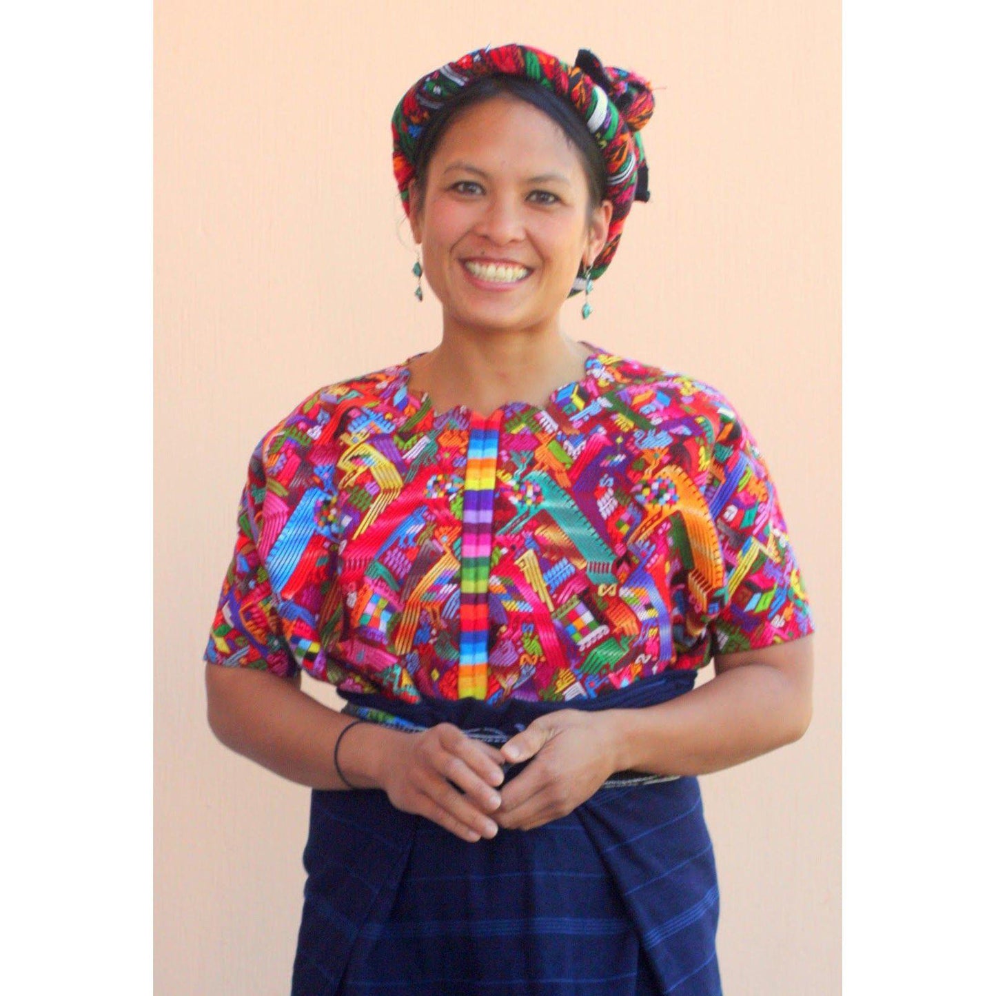 Ana Vegan Leather Huipil Coin Purse - Guatemala