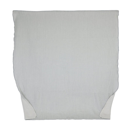 Reversible Alpaca Throw Blanket Handwoven From Ecuador - Gray & White - Kani Collection