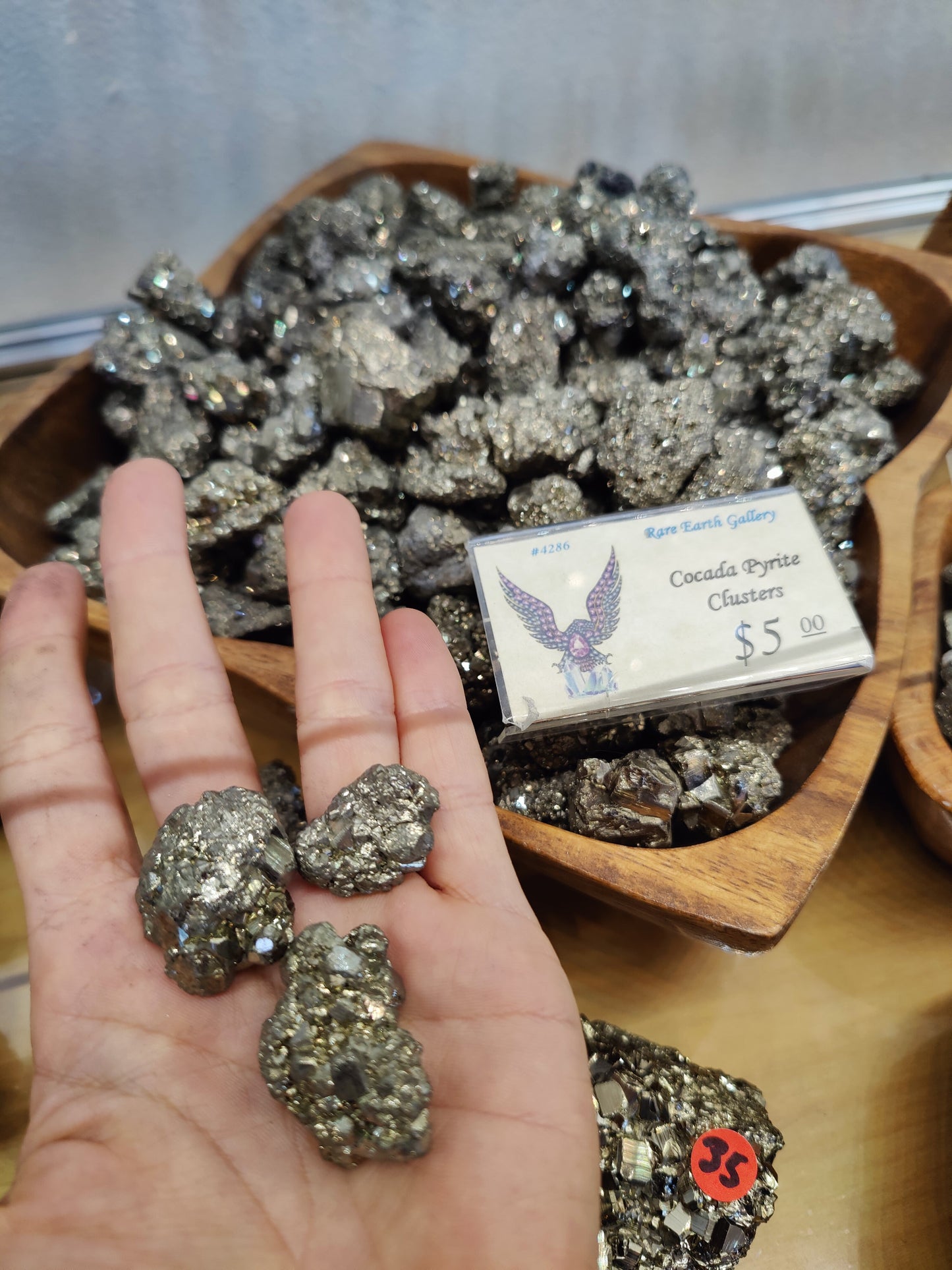 Cocada Pyrite Cluster
