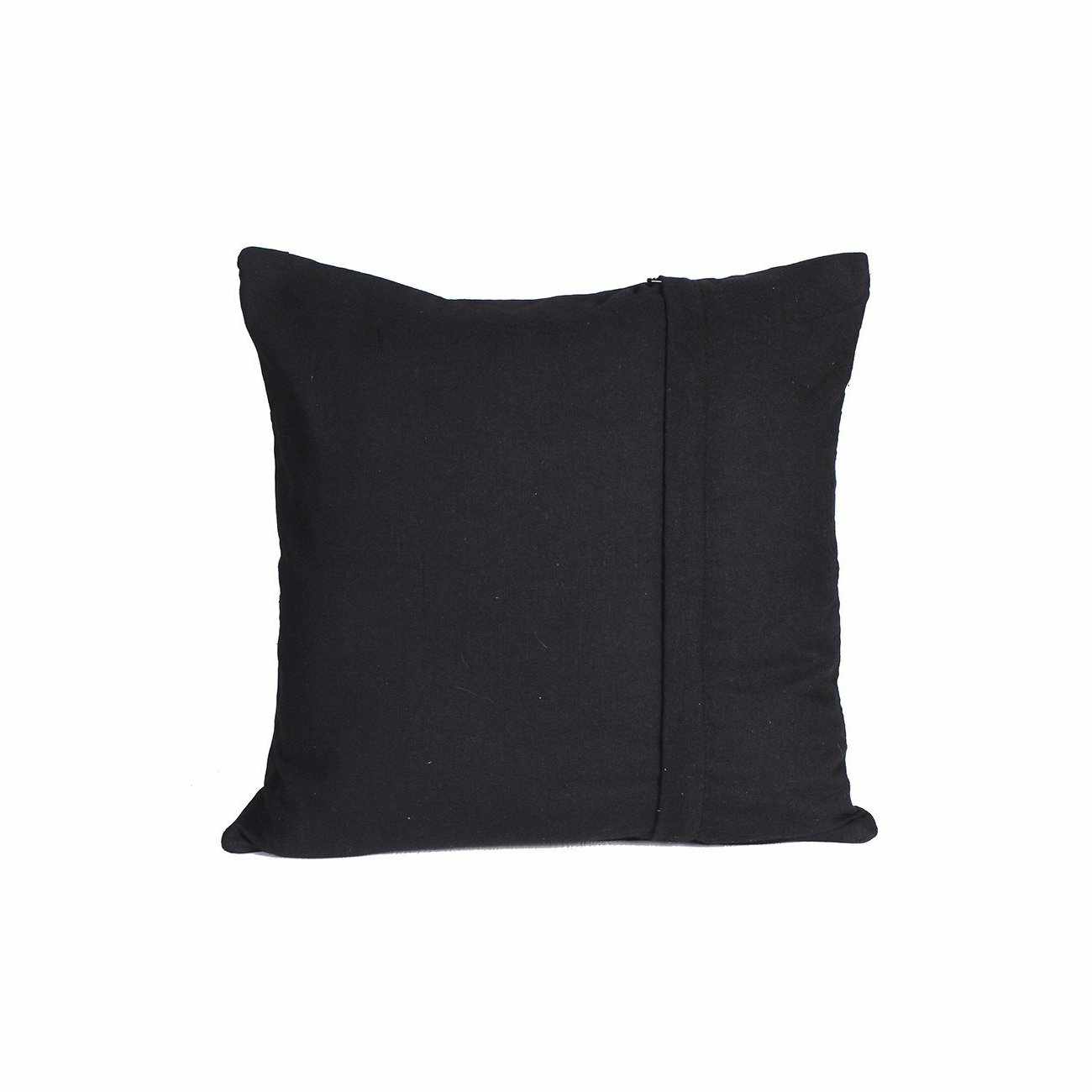 Skull Embroidered Dia de los Muertos Pillow Cover - Thailand