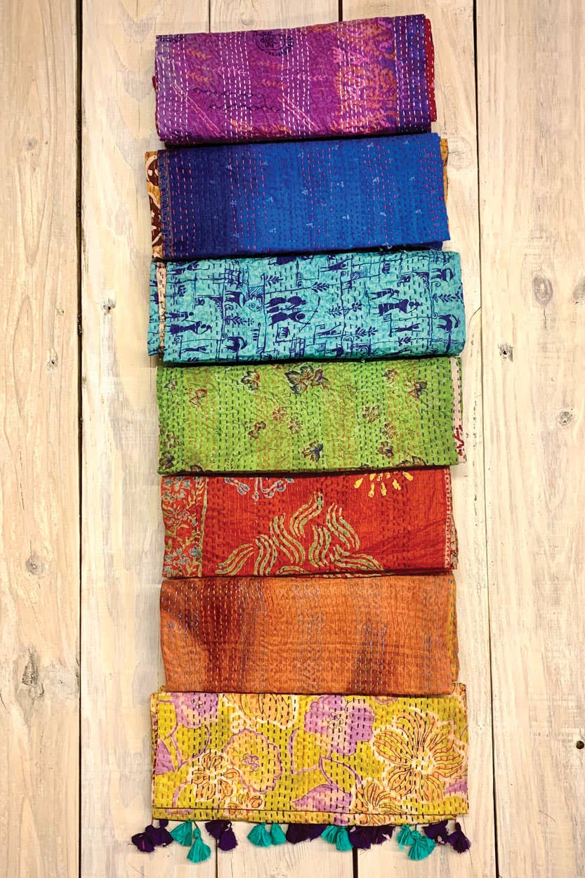 Silk Kantha Collection