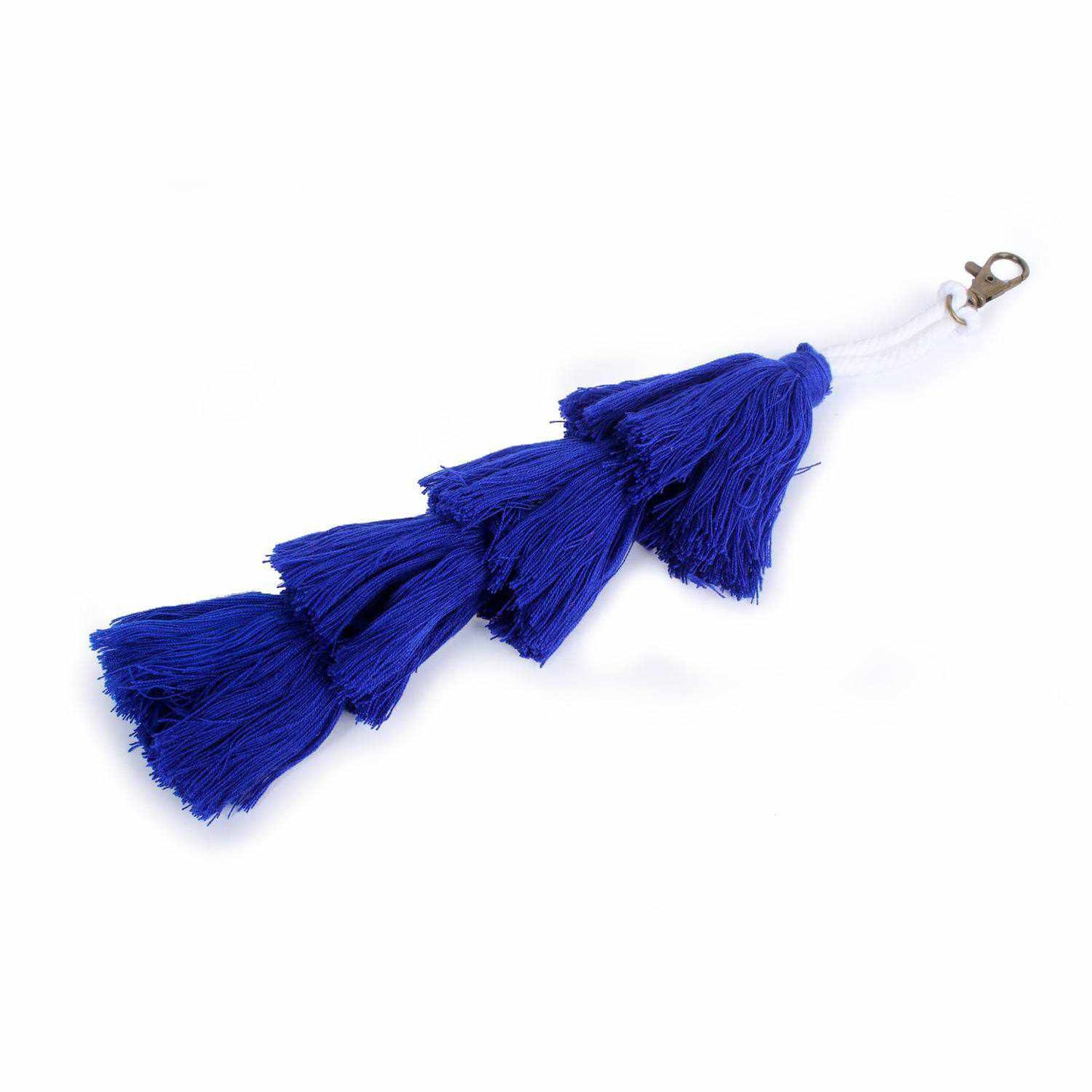Multi-Tassel Elegant Long Bag Charm | Key Chain | Zipper Pull - Thailand