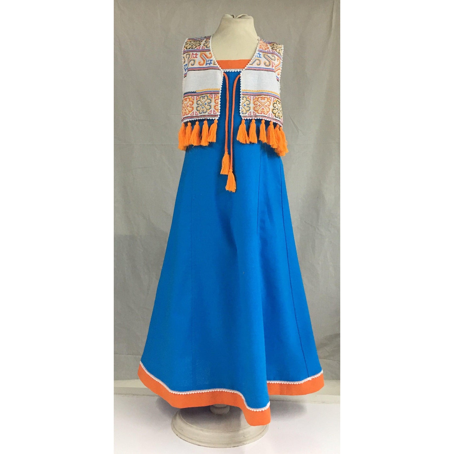 Karen Thai Artisan Embroidered Boho Dress  | Limited Edition