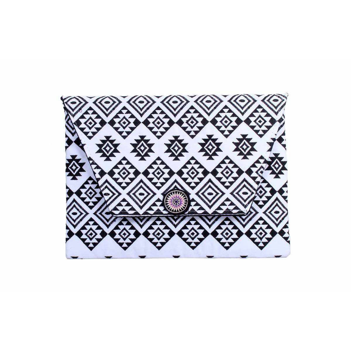 Boho Style Embroidered Clutch Bag - Thailand