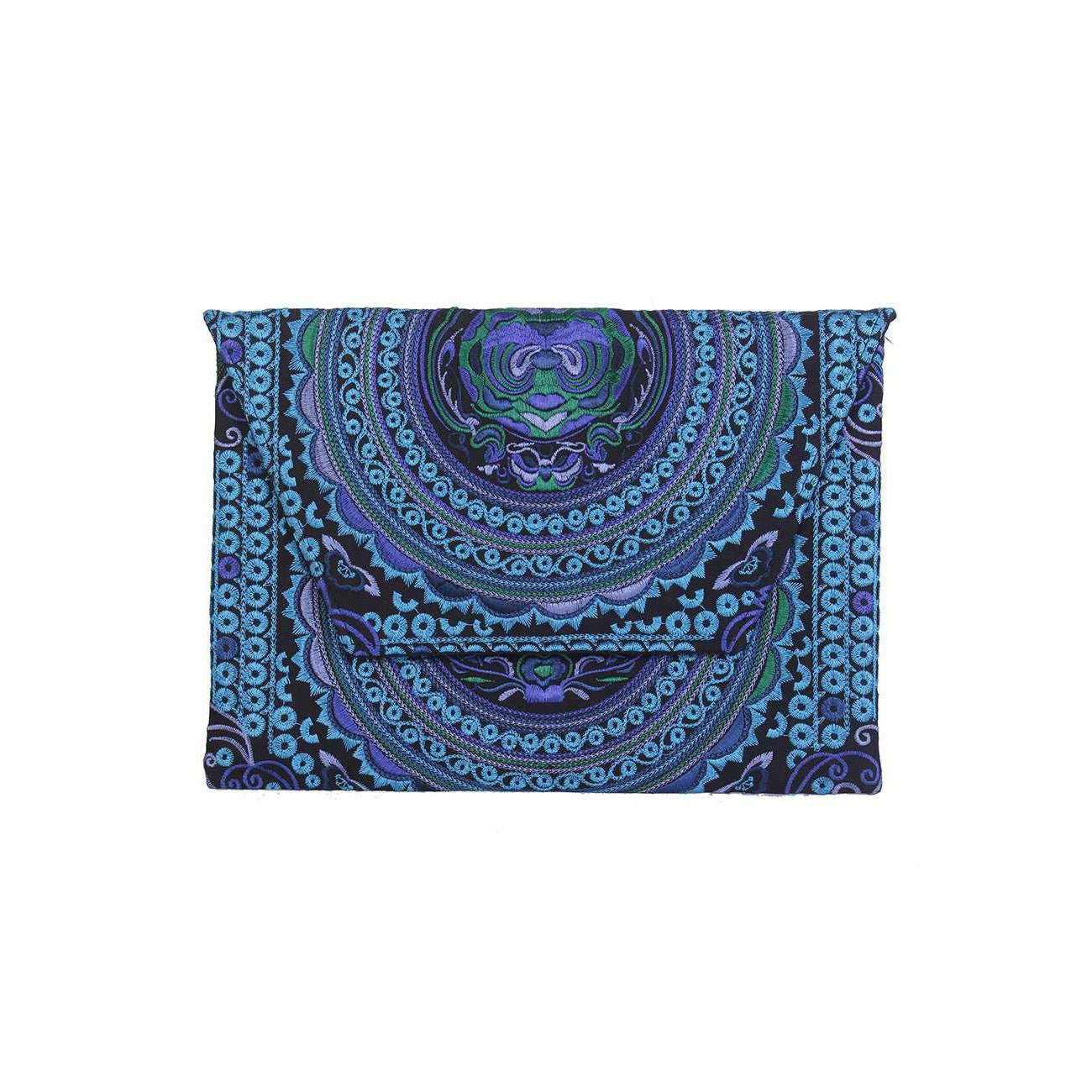 Boho Style Embroidered Clutch Bag - Thailand