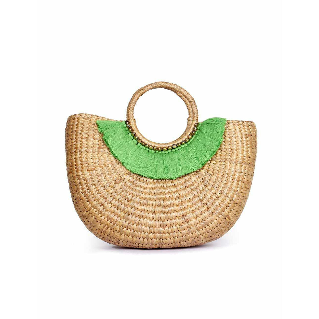 Water Hyacinth Handmade Basket Bag - Thailand