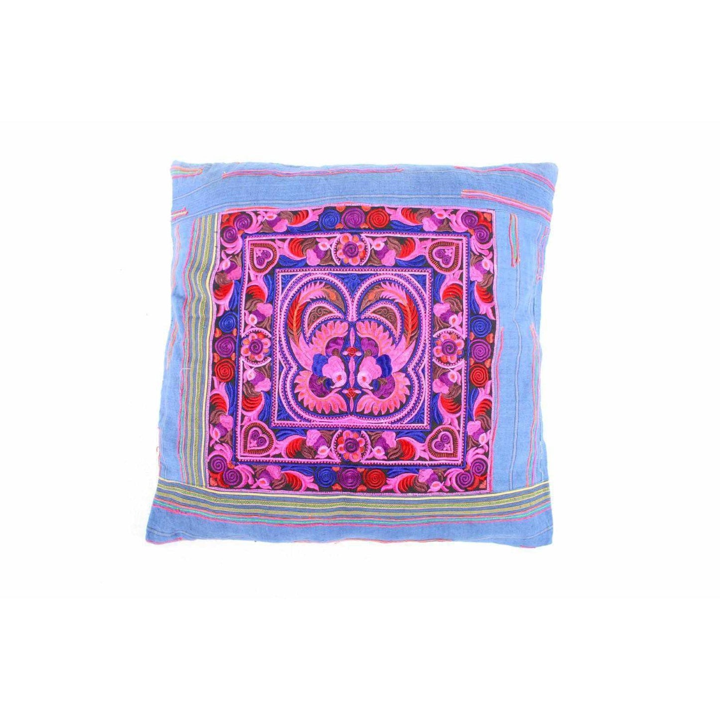 Oversized Sunan Embroidered Pillow Cover - Thailand
