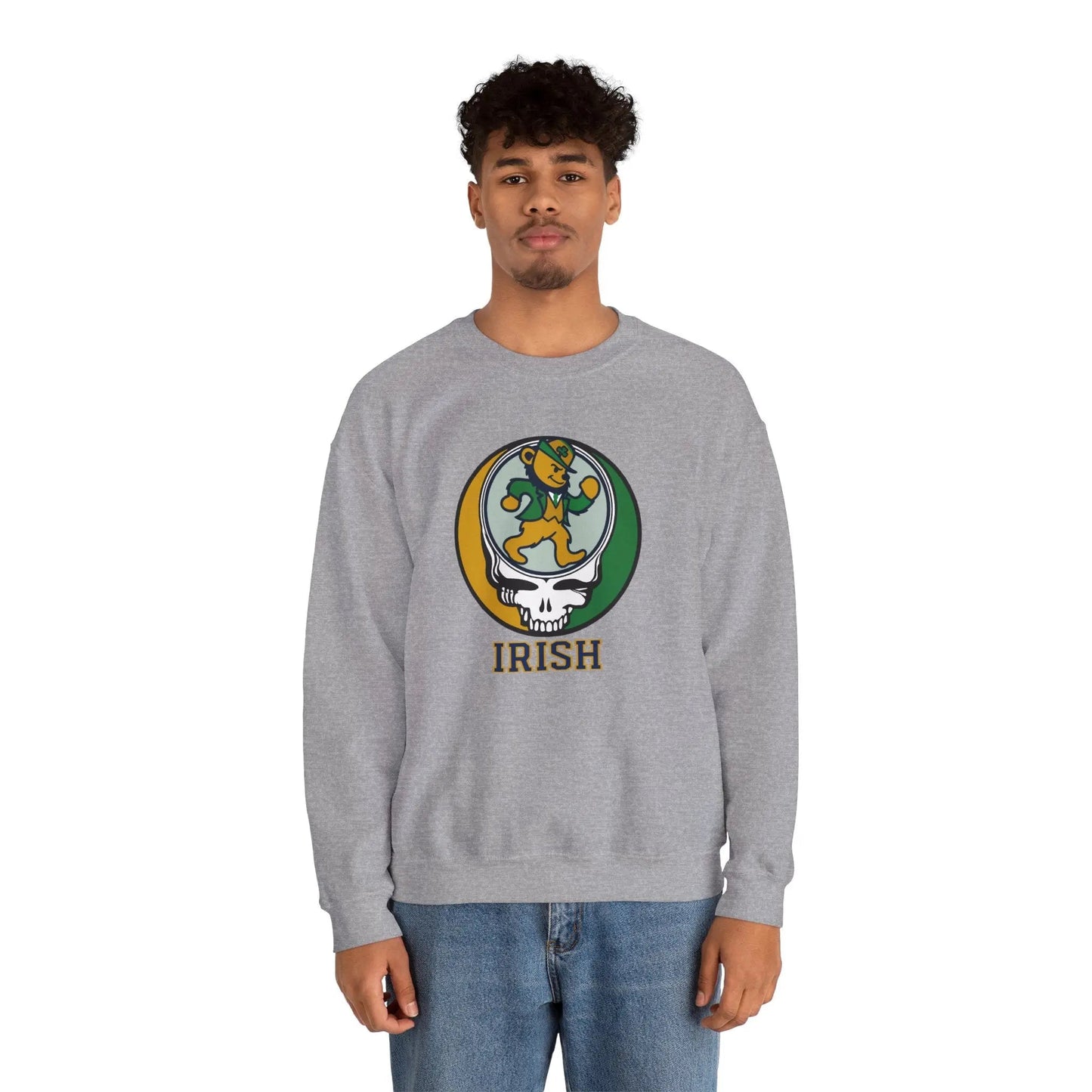 The Irish Dancing Leprechaun Stealie Crewneck