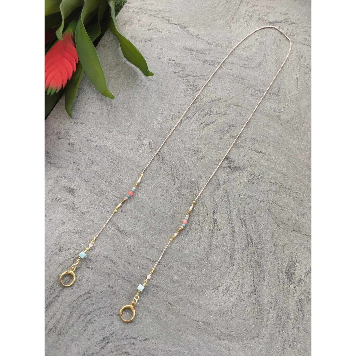 Olivia Semi-precious Stone Sunglass Chain - Thailand