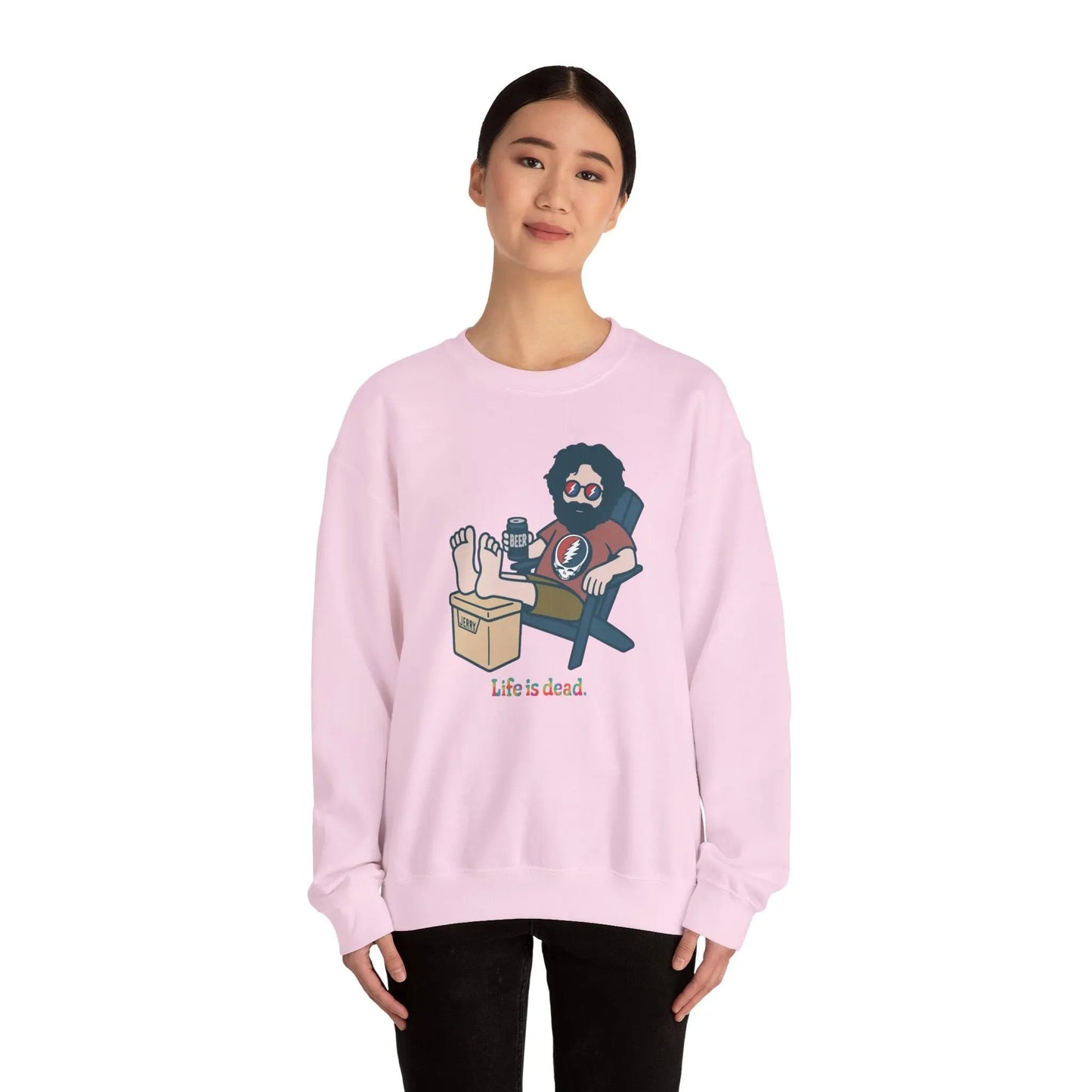 Stay Cool, Jerry Life is DeadCrewneck