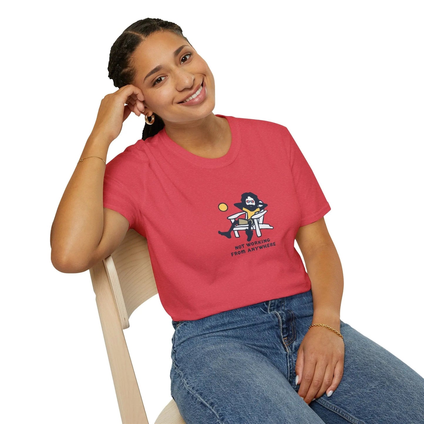 Life is DeadJerry's Not Working from Anywhere T-Shirt