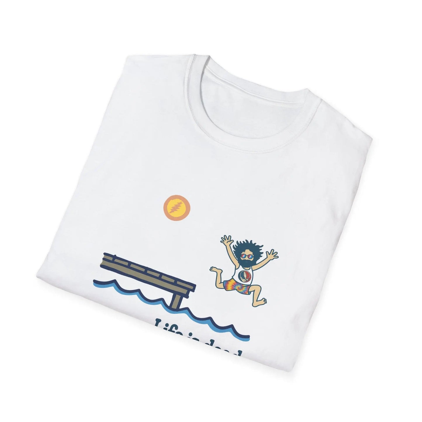 Life is DeadJerry's Playin' At the Lake T-Shirt