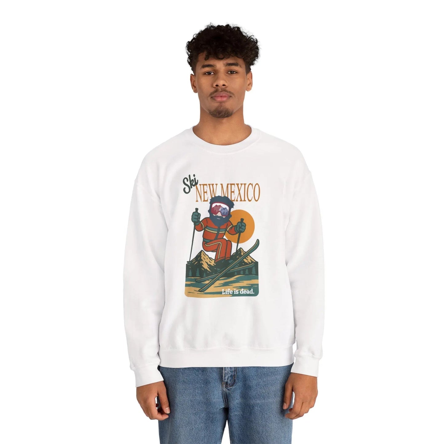 Ski New Mexico Retro Crewneck