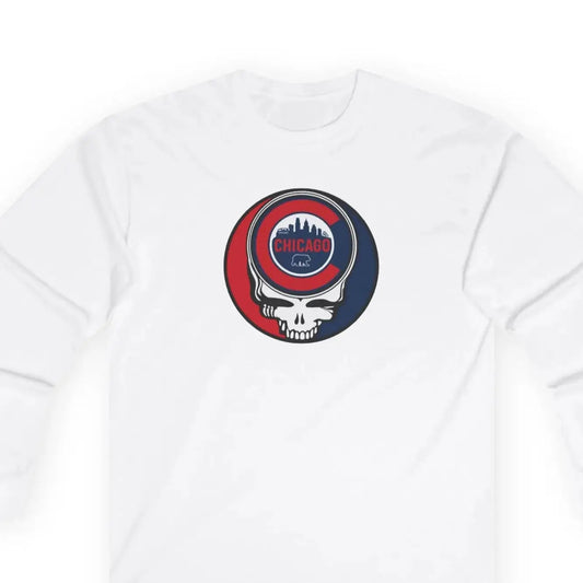 Chicago Cubs Original StealieLong Sleeve T-Shirt