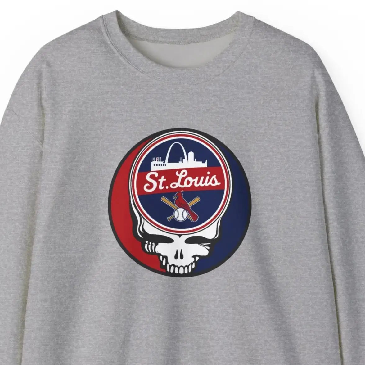 St. Louis Cardinals Original StealieCrewneck Sweatshirt
