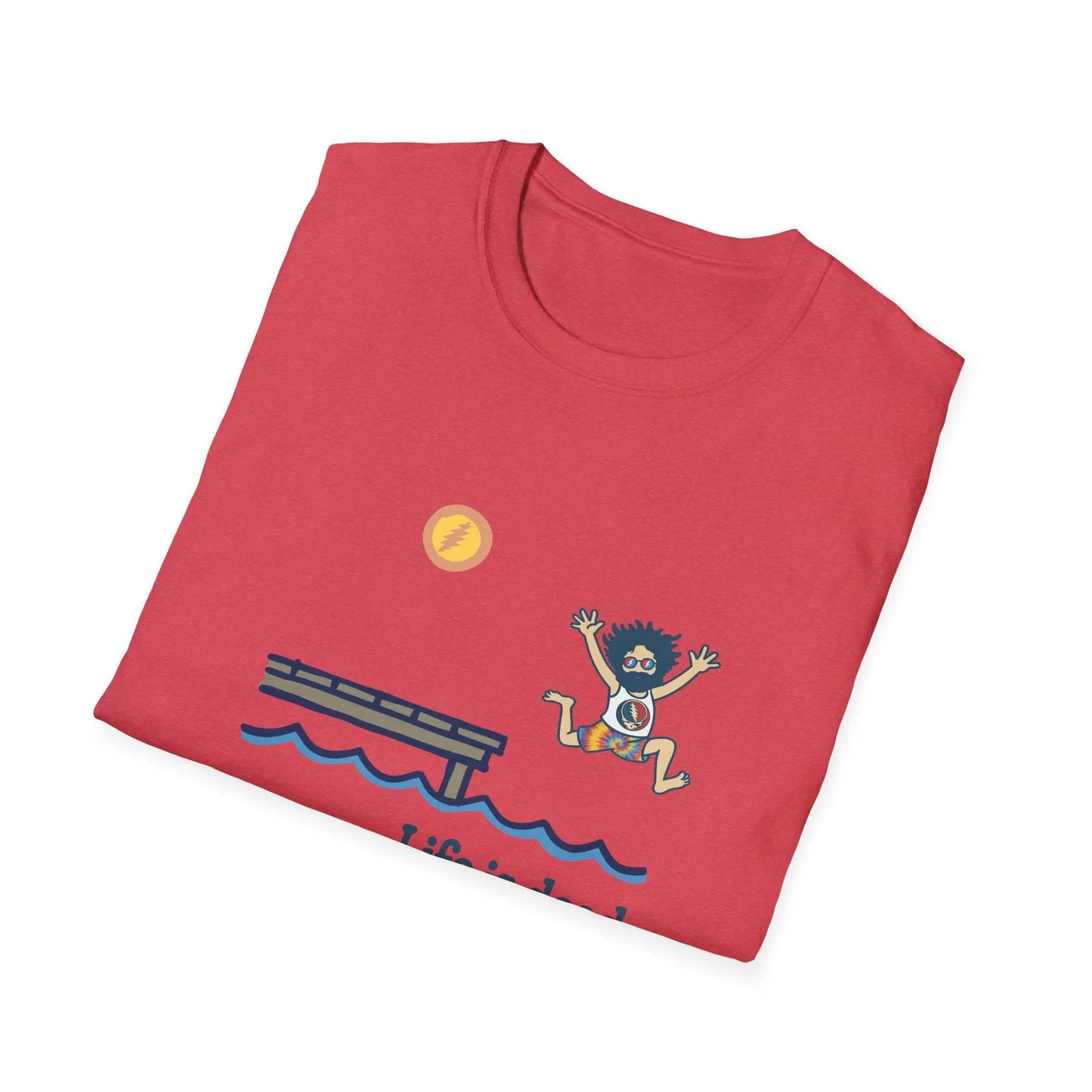 Life is DeadJerry's Playin' At the Lake T-Shirt