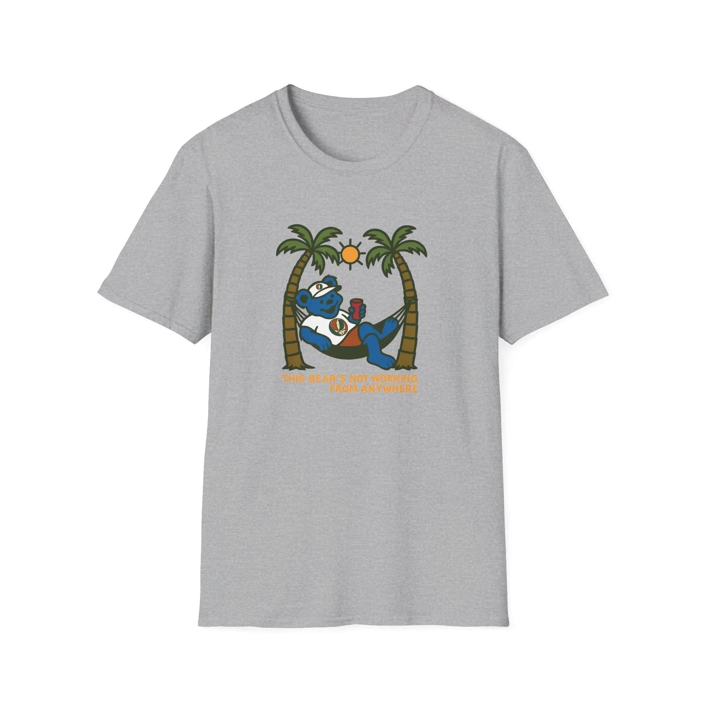 The Bear's Not Working From Anywhere - Life is Dead T-Shirt